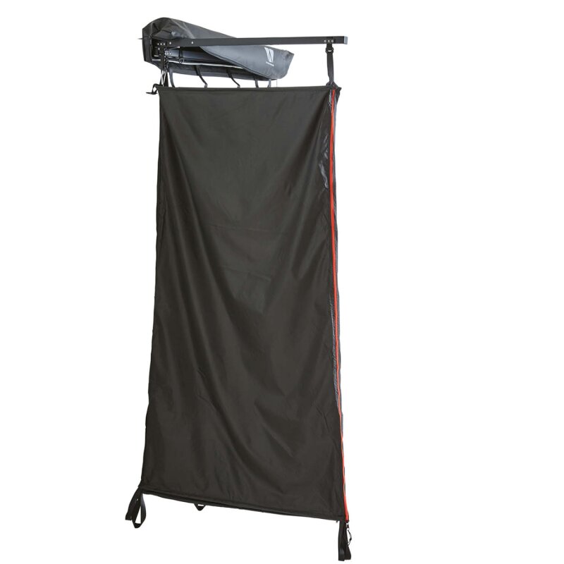 Shower Tent with Rain Cover 100cm black